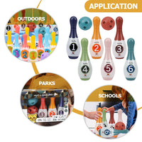 Thumbnail for Mini Bowling Kit™ - Figures & Fun - Bowling Set