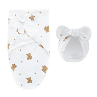 Thumbnail for DreamNest – Peace & Comfort – Luxury Swaddle Blanket with Hat