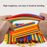 Thumbnail for BuildPlay – Imagination & Skill – Construction Tubes with Connectors
