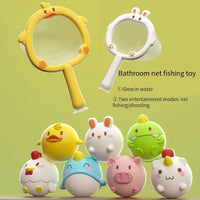 Thumbnail for Squeaky Splash™ – Bath party - Fish net in bath