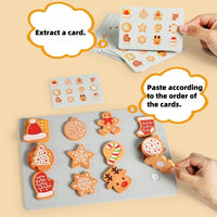 Thumbnail for TinyKitchen – Creative & Playful – Wooden Cookie Sorting Game