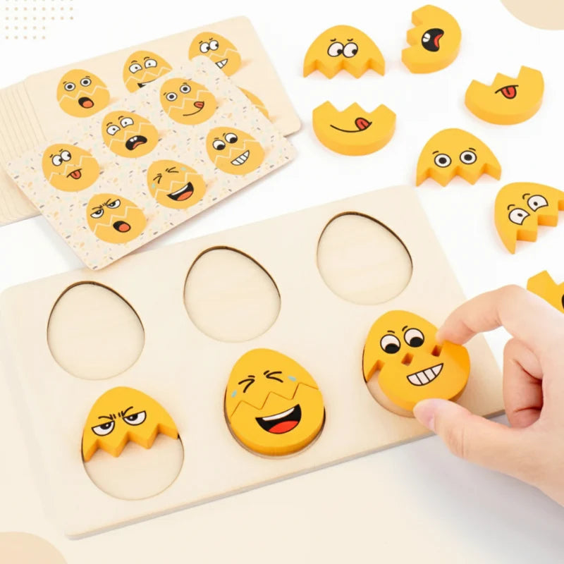 ExpressEggs – Learning to Deal with Emotions – Facial Expression Puzzle