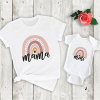 Thumbnail for Mini Fashion™ - Mommy & Daughter - Matching Shirt & Romper