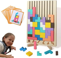 Thumbnail for Puzzle Totem™ – Think & Build - Wooden Puzzle Game