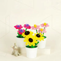 Thumbnail for CraftBloom – Colorful & Creative – DIY Flower Pot Craft Kit