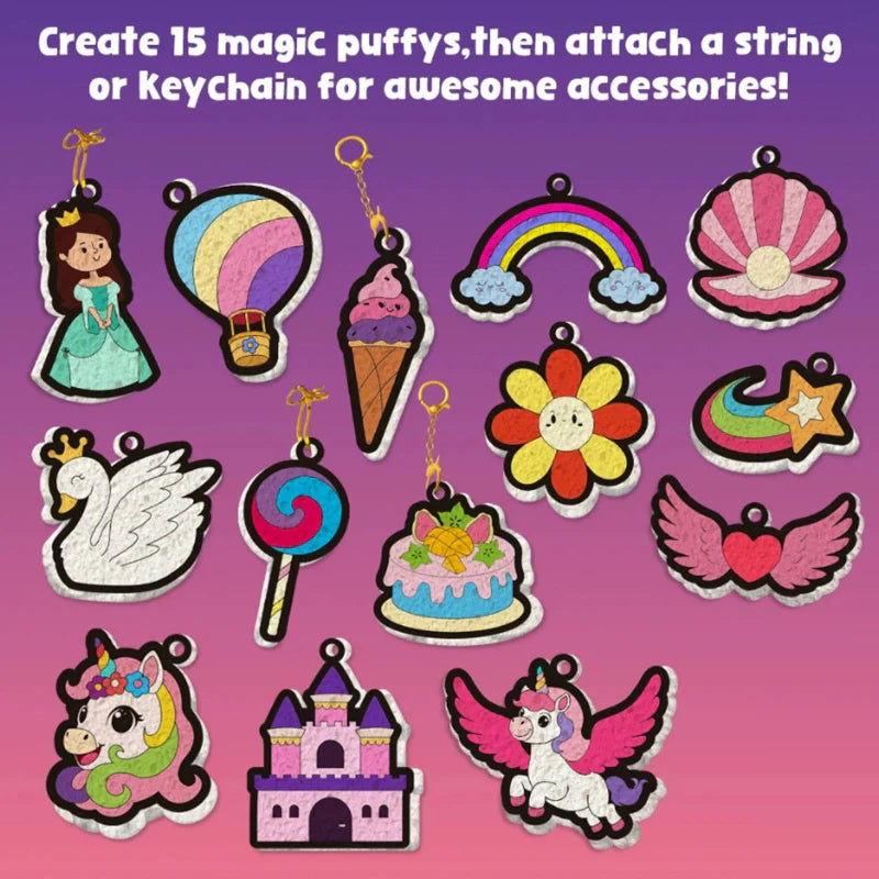 Magic Puff Paint – Creative & Interactive – Craft Kit with Magical Foam Texture
