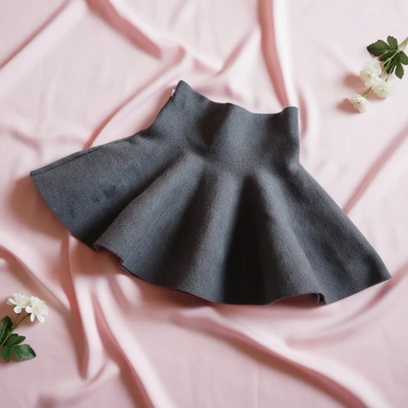Girls Knitted Skirt – Comfort & Style – Girls' Skirt
