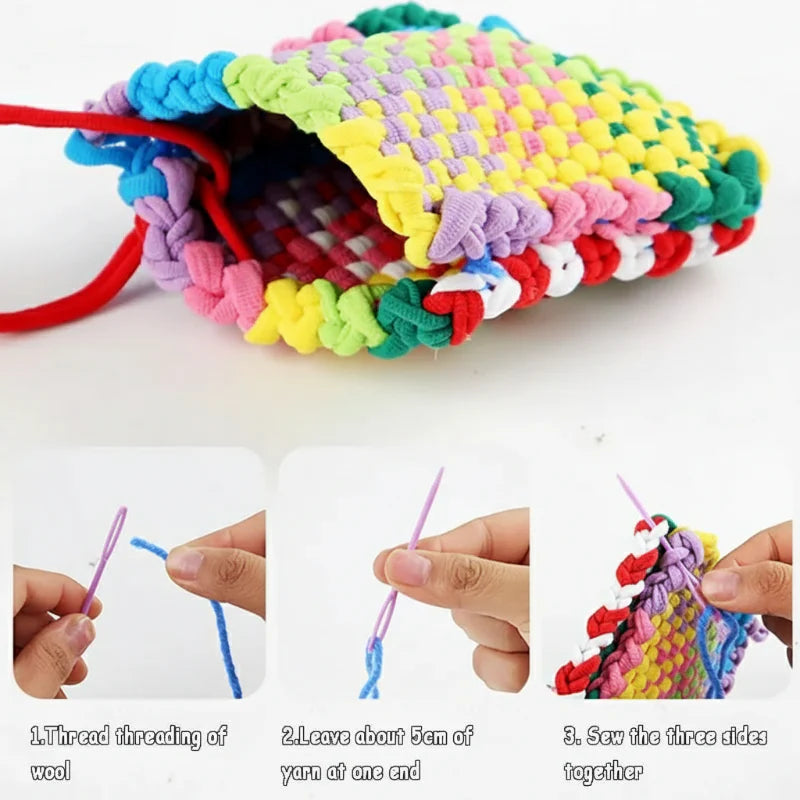 ColorLoop – Simple & Playful – DIY Weaving Kit for Kids