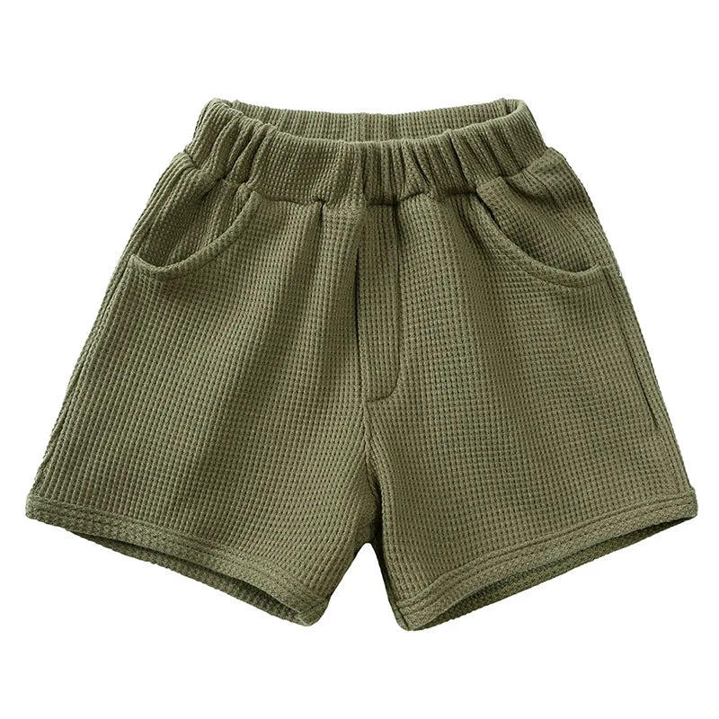 Mini Fashion™ - Summer rib fabric clothing set.
