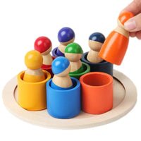 Thumbnail for Rainbow Puzzle™ – Colorful & Creative - Wooden Sorting Toys