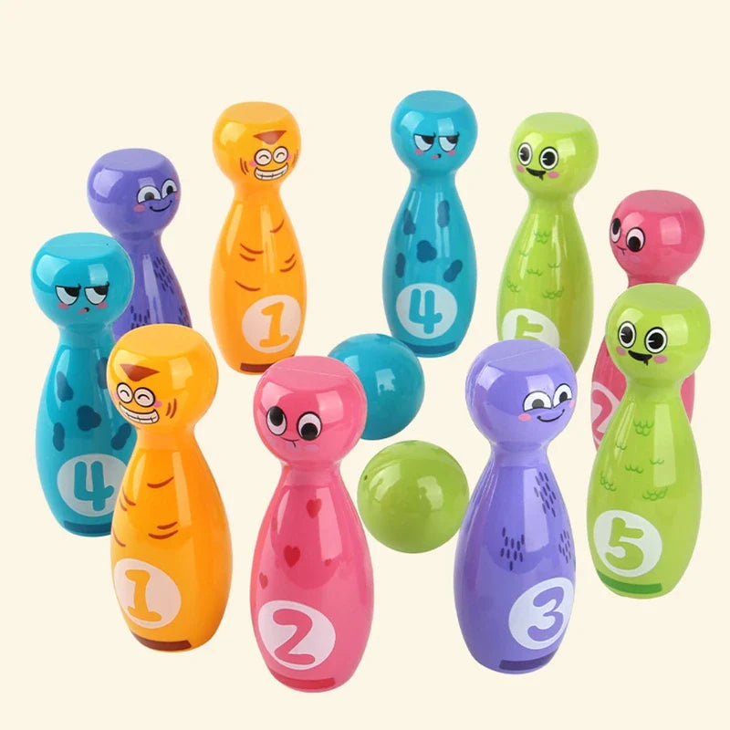 Bowling Game Set - Colorful & Fun - Toy Bowling Set