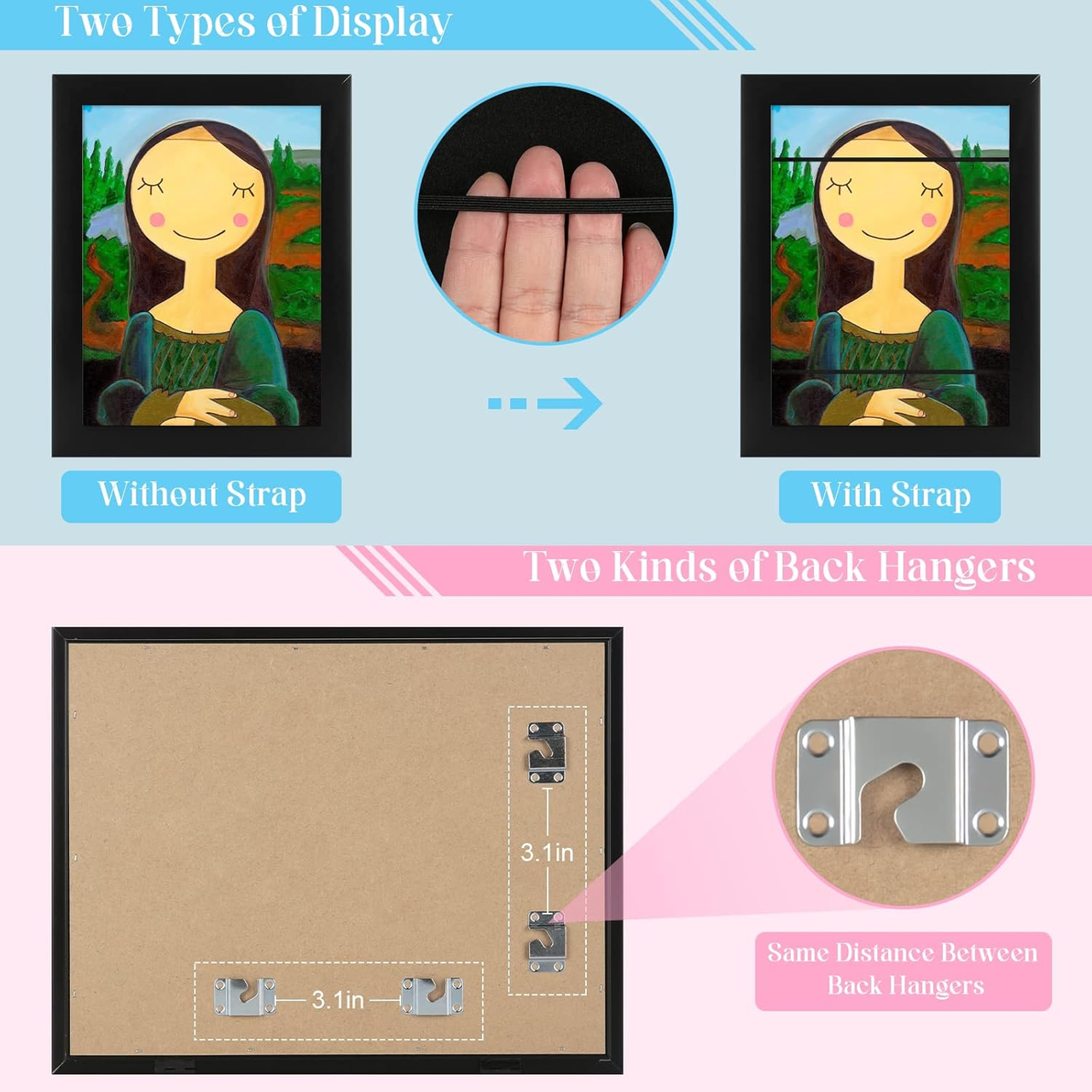 LittleGallery – Fun & Educational – Art Frame A4