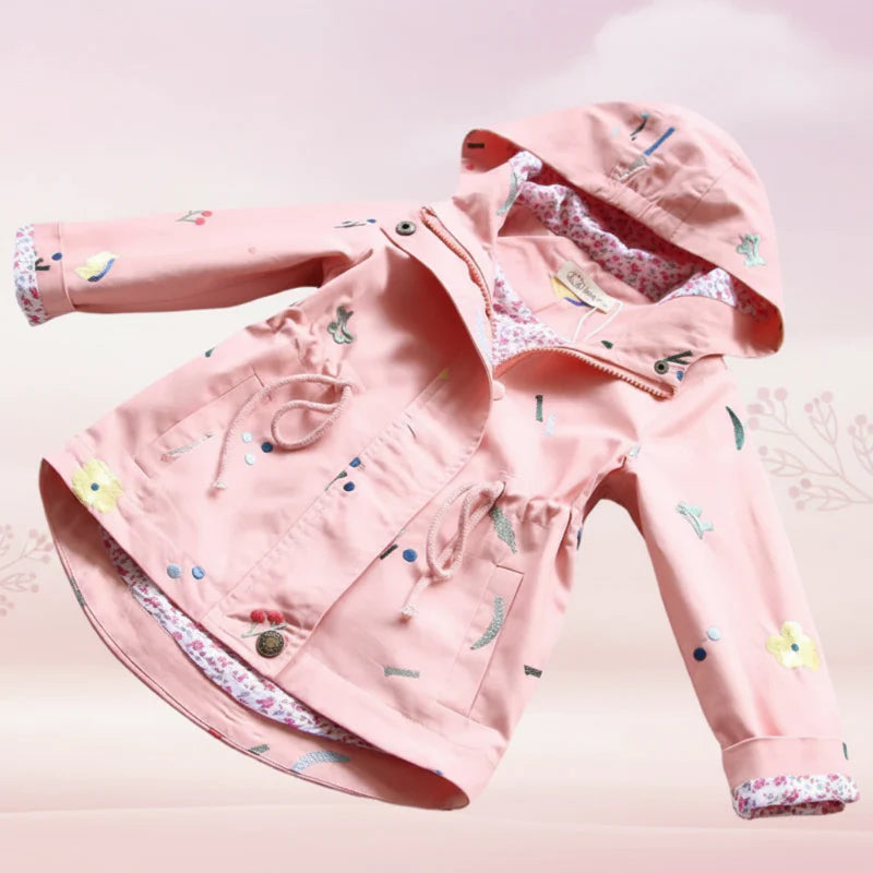 Girls Windbreaker Jacket – Lightweight & Stylish – Kids' Jacket