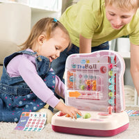 Thumbnail for Montessori Math Track Game – Learning & Logic – Ball Track Game