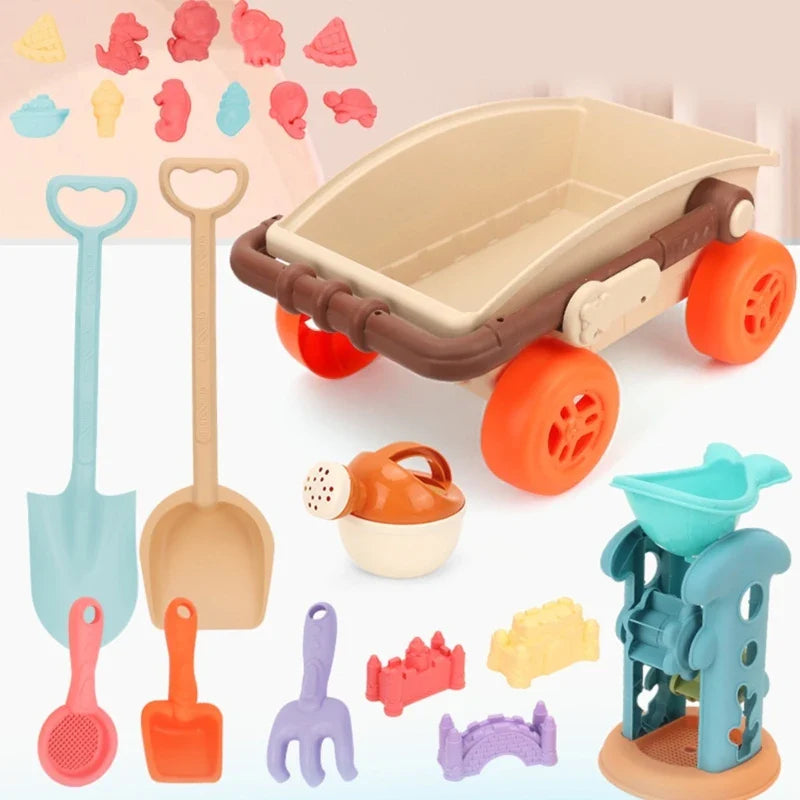 Beach Cart Set™ – Summer Sand Fun - Beach Game Set