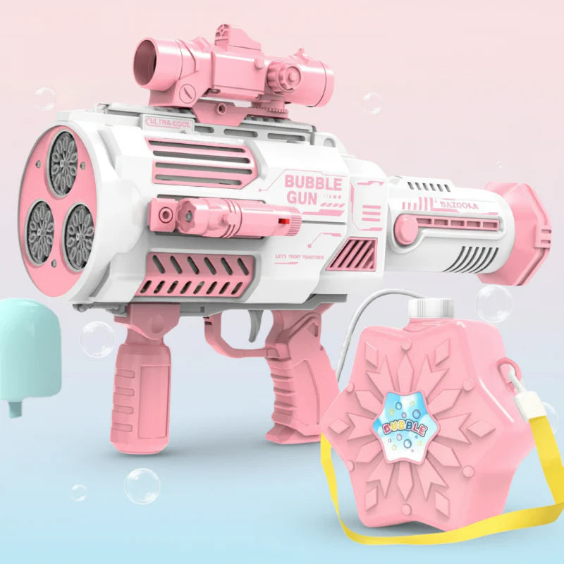 Light Up Bubble Gun – Play & Music – Bubble Blower