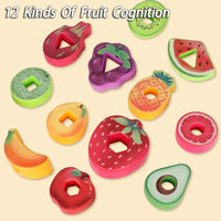 Thumbnail for Fruit Lacing Game™ – Fine motor skills - Fruit Beads Toys