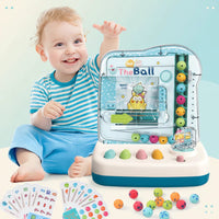 Thumbnail for Montessori Math Track Game – Learning & Logic – Ball Track Game