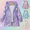 LumiBreeze – Shiny & Light – Children's Raincoat with Hood