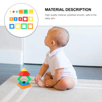 Thumbnail for Pyramid Stacking Blocks – Motor Skills and Creativity – Stacking Block Set