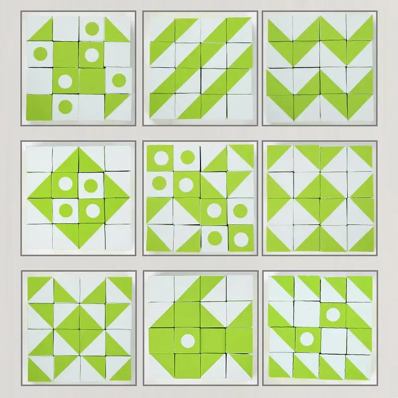 BrainBlocks™ – Smart & Creative - Wooden Geometric Thinking Game