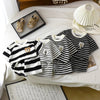 Kids Stripe Outfit – Trendy & Comfortable – Summer Kids' Outfit