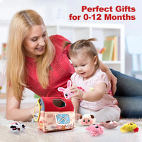 Thumbnail for BabyBarn – Soft & Learning – Farmhouse with Plush Animals