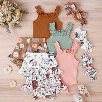 Thumbnail for Baby Girl Summer Outfit – Cute and lightweight – Baby clothing set