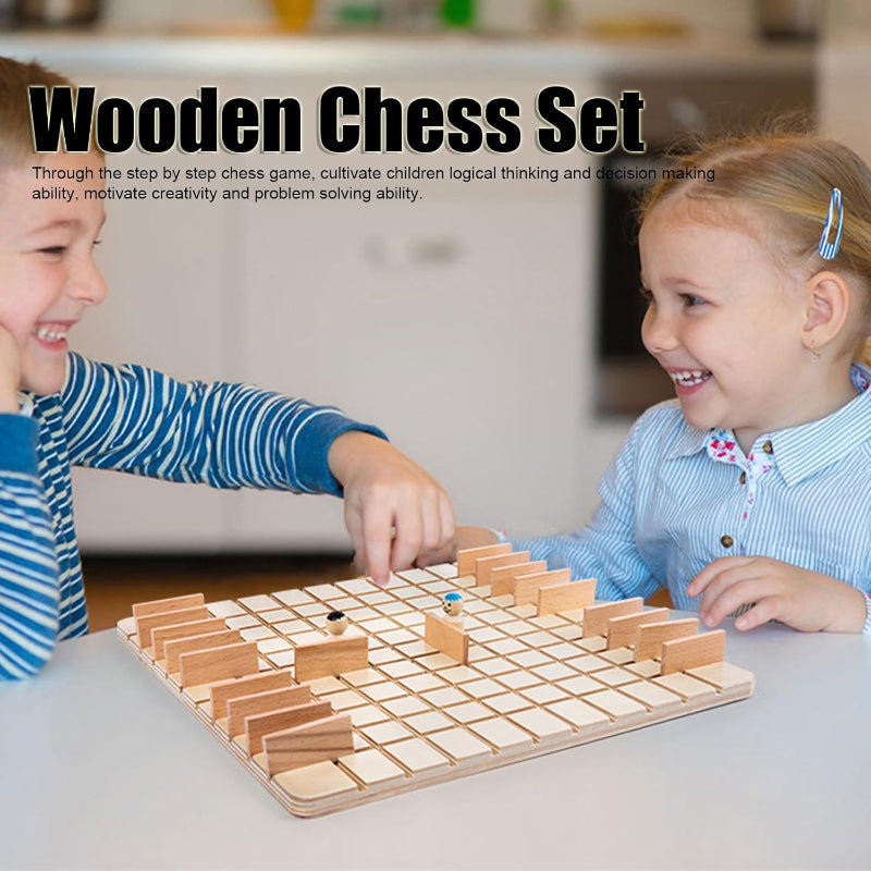 Wooden Chess Puzzle Game – Strategy & Thinking – Board Game