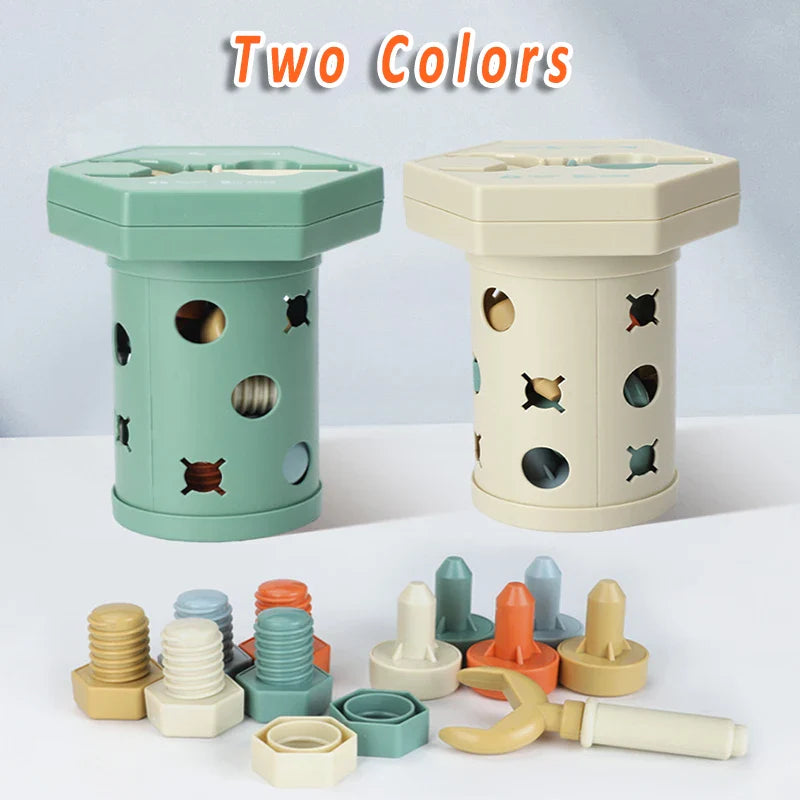 Magnet Toys™ - Creativity & Motor Skills - Montessori Sliding and Screwing Fun