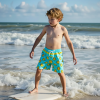 Thumbnail for SunnySplash – Lightweight & Comfortable – Boys' Swim Trunks