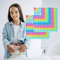 Thumbnail for Multicolor Fidget Board™ - Improve math skills - Math Fidget Board