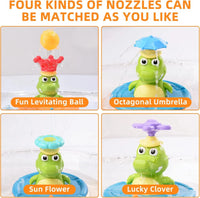 Thumbnail for Light Up Crocodile Bath Toy – Interactive & Water Fun – Crocodile Fountain Bath Toys