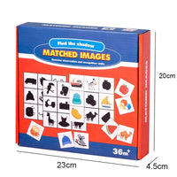 Thumbnail for Shape Match Puzzle™ – Find the Shadow - Wooden Sorting Puzzle