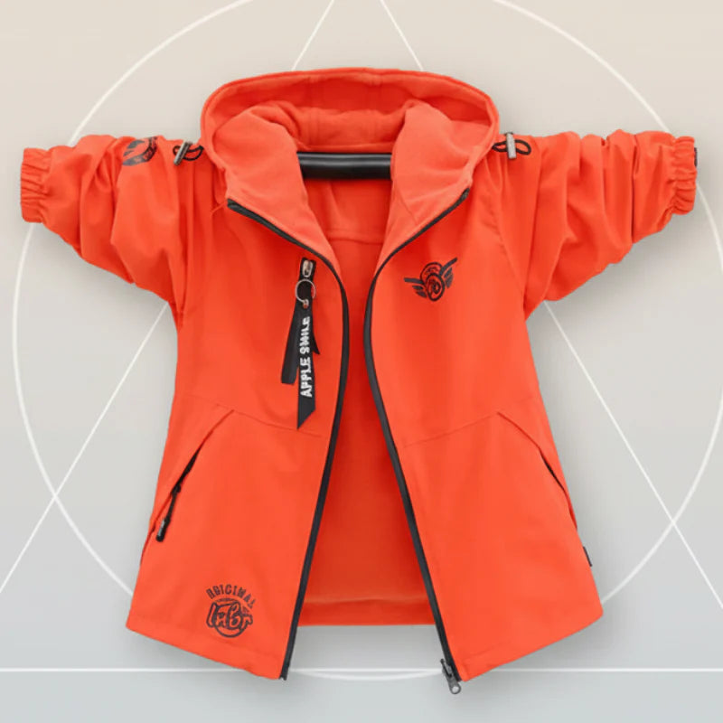Reversible Kids' Jacket – Waterproof & Windproof – Lightweight Jacket