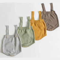 Thumbnail for Mini Fashion™ - Cute Knitted Baby Romper