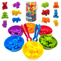 Thumbnail for Rainbow Teddy Bears Toys™ - Educational & Creative - Rainbow Counting Bears