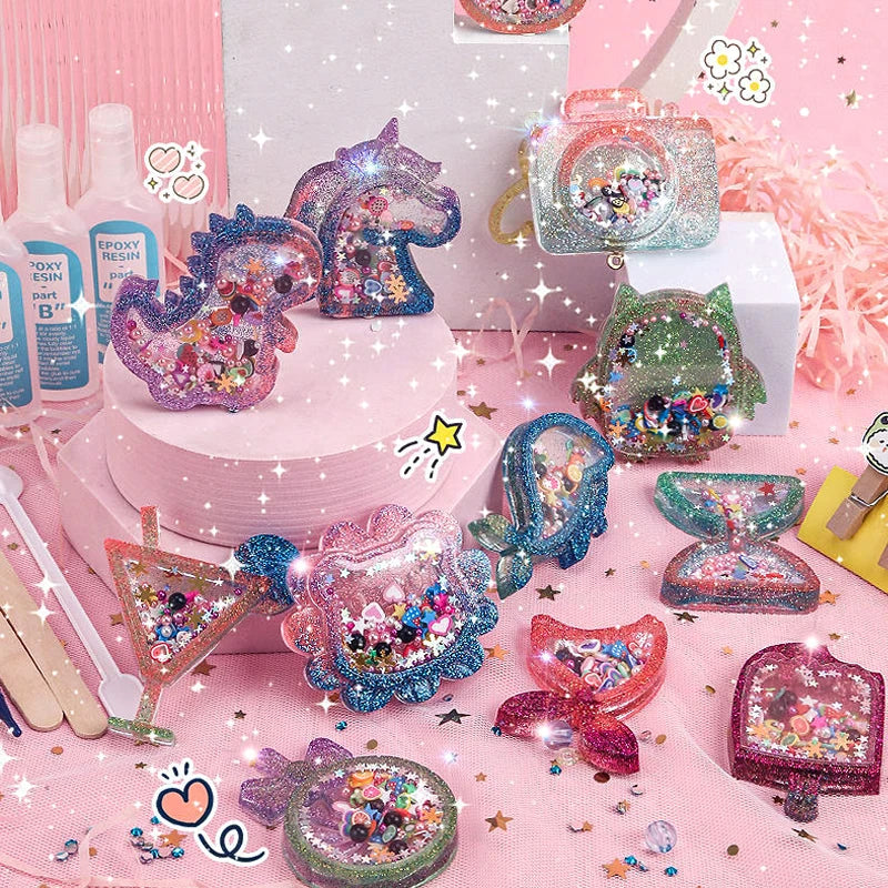 DIY Crystal Keychain Kit – Creative & Fun – Keychain Craft Kit