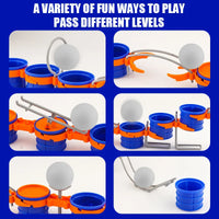 Thumbnail for Cup Jump Ball Game – Active & Interactive – Puff Ball Board Game