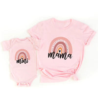 Thumbnail for Mini Fashion™ - Mommy & Daughter - Matching Shirt & Romper