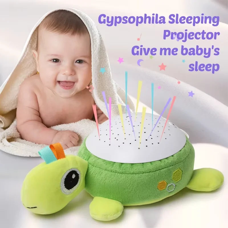 StarPlush – Soft & Soothing – Cuddly Toy with Night Light Projector