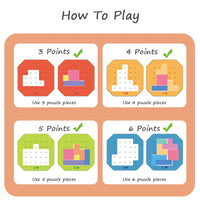 Thumbnail for Colorful Tangram Puzzle™ - Creativity & Learning - Tangram Puzzel