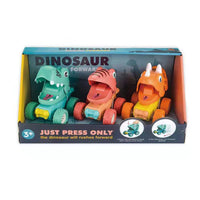Thumbnail for Dino Monstertruck - Push & Go Dinosaur Race - Dino Auto's