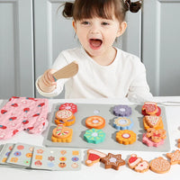 Thumbnail for TinyKitchen – Creative & Playful – Wooden Cookie Sorting Game