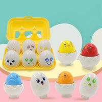 Thumbnail for Montessori 3D Eggs Puzzle – Fun for Easter - Egg Sorting Game