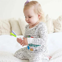 Thumbnail for DIY Pajama Set™ – Color & Dream - Coloring Children's Pajama Set