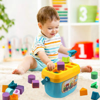 Thumbnail for LittleGenius – Play & Learn – Colorful Shapes Sorting Bucket