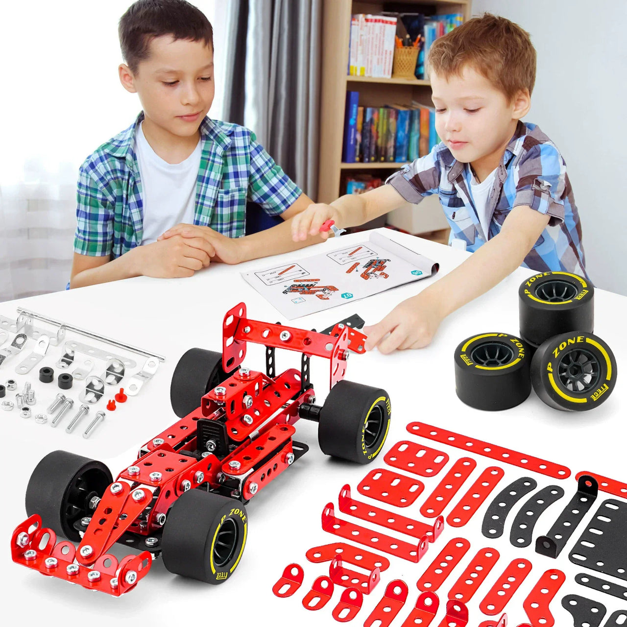 RaceBuilder – Cool & Creative – Multi-Shape Construction Kit