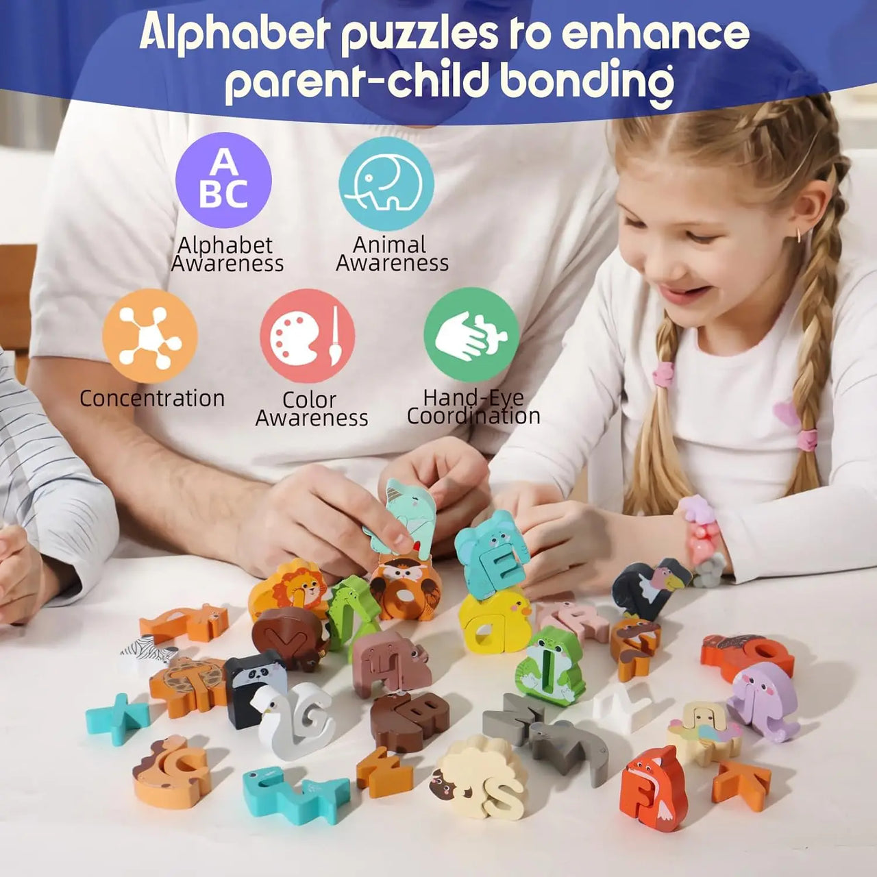 ZooLetters – Playful & Educational – Animal Alphabet Puzzle for Children