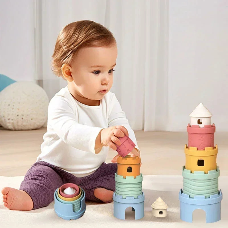 Stack & Learn™ – Smart Stacking Fun – Stacking Tower Castle